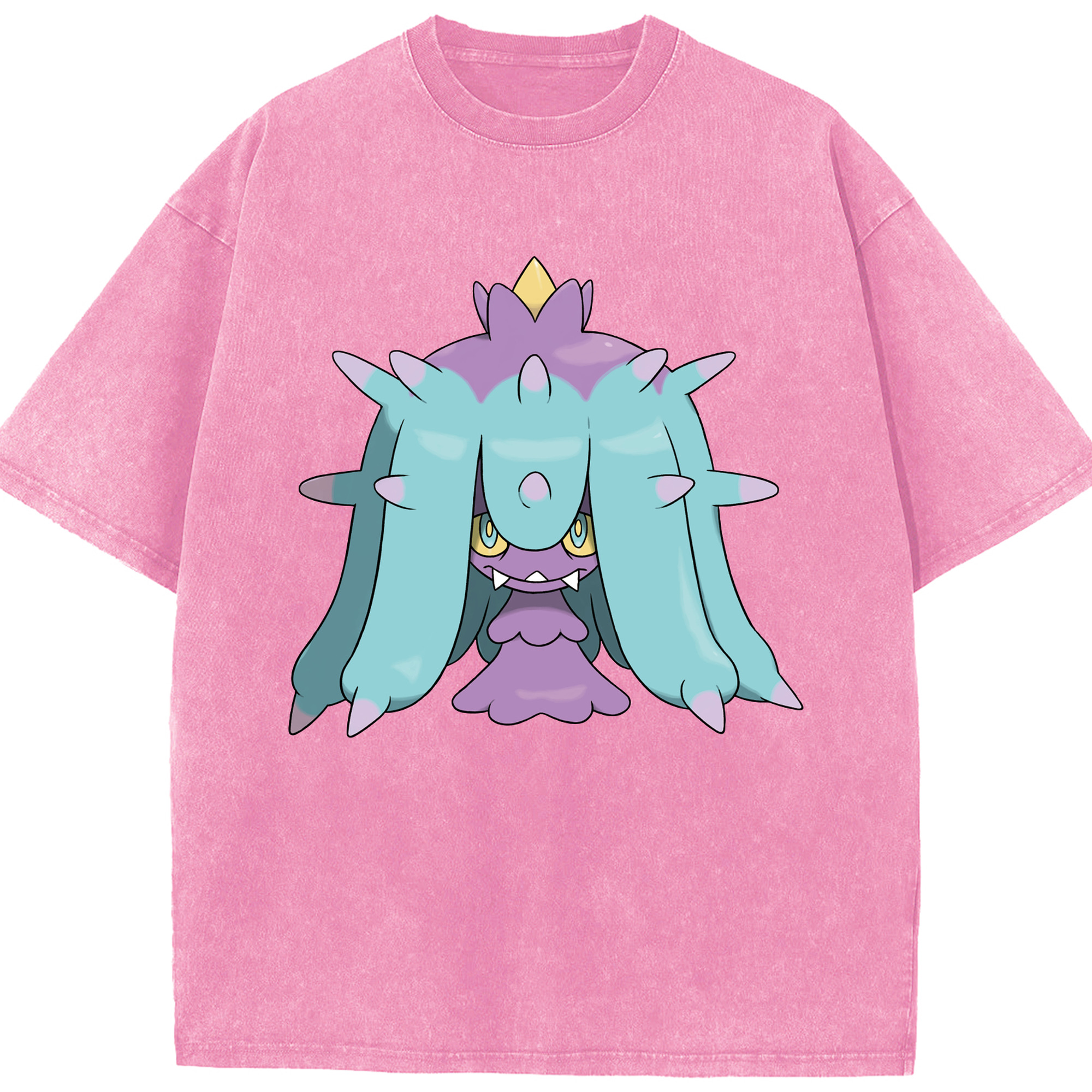（画像用） ポケットモンスター Pokémon 綿100% ヴィンテージ風 半袖Tシャツ（フロントプリント）